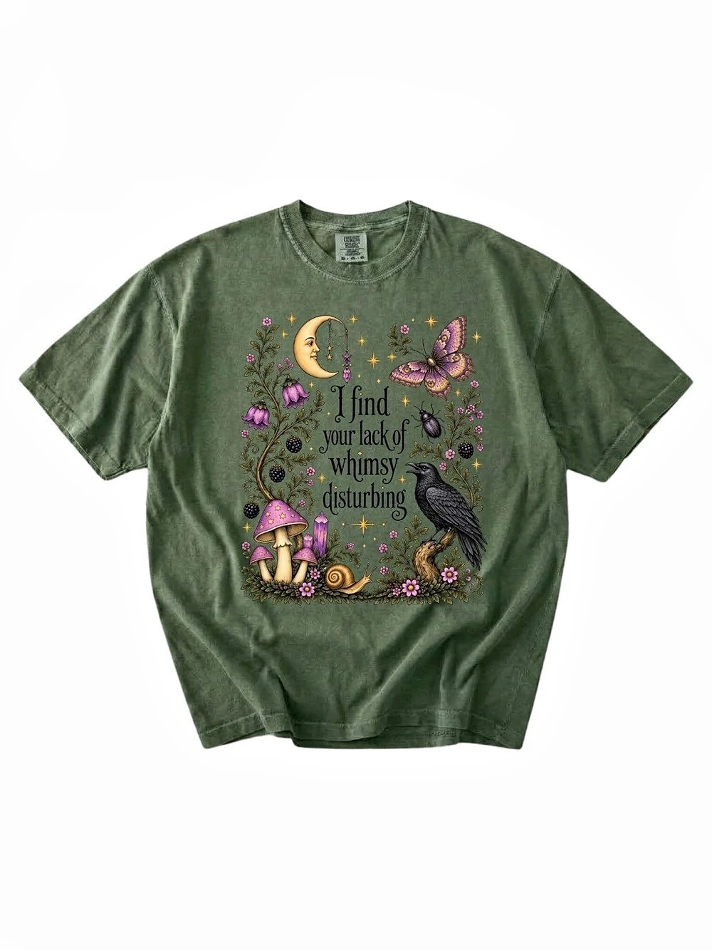 Comfort Colors I Find Your Lack of Whimsy Disturbing Graphic Tee